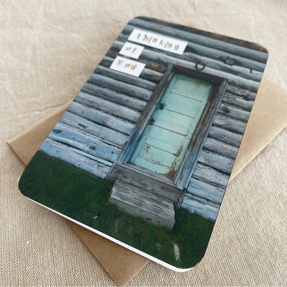 4/$20- Thinking of You Handmade Door Greeting Card - Picture 2 of 3